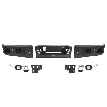 Full Width Bumper Rear Bumper(07-13 Toyota Tundra)-LandShaker