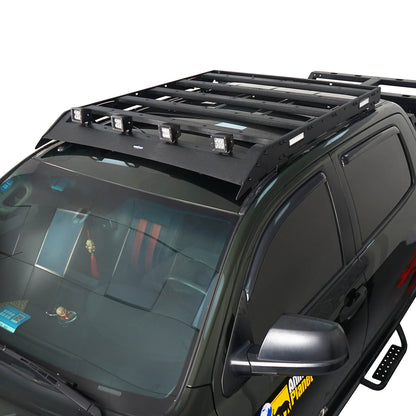 Hooke Road Tundra Roof Rack With Lights for 2007-2013 Toyota Tundra Crewmax Tundra Luggage Rack u-Box Offroad BXG5202 3