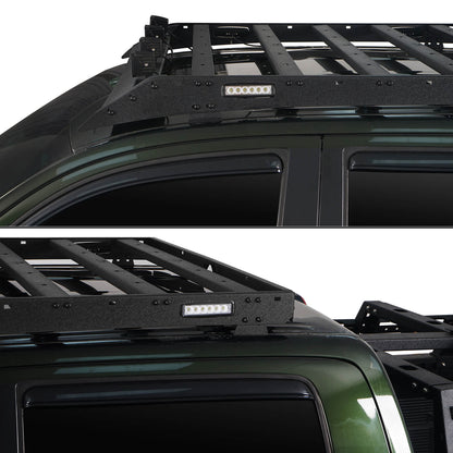 Hooke Road Tundra Roof Rack With Lights for 2007-2013 Toyota Tundra Crewmax Tundra Luggage Rack u-Box Offroad BXG5202 6